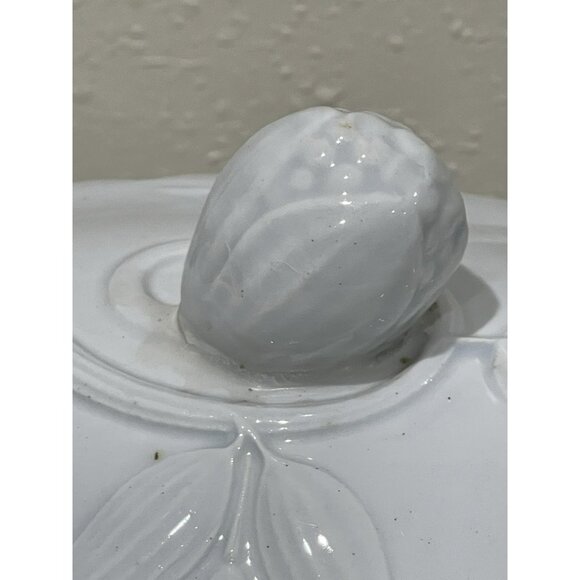 Antique 1865-1882 Meakin & Co England White Ironstone Vegetable Tureen Serving - Picture 11 of 13